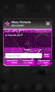 download Black Purple Leopard Theme free