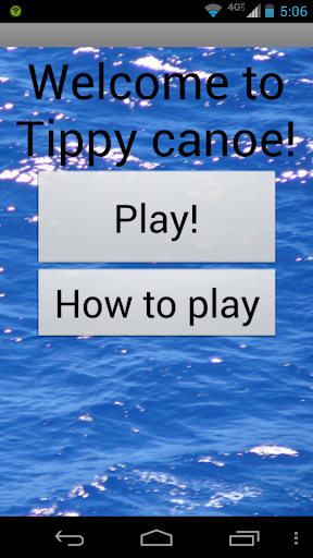 Tippy Canoe