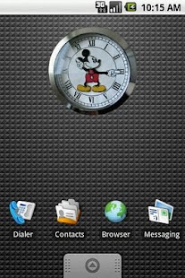 Mickey Mouse Clock Widget 2x2