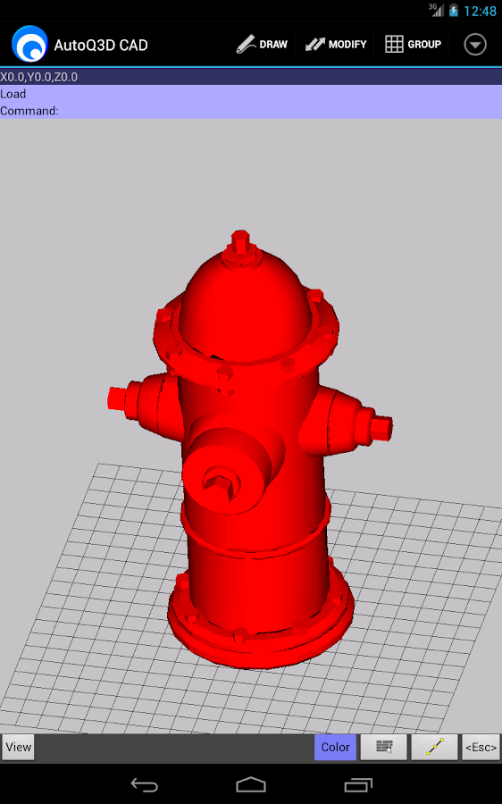 AutoQ3D CAD - screenshot