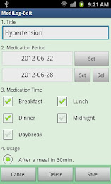 MediLog(Free) poster 2