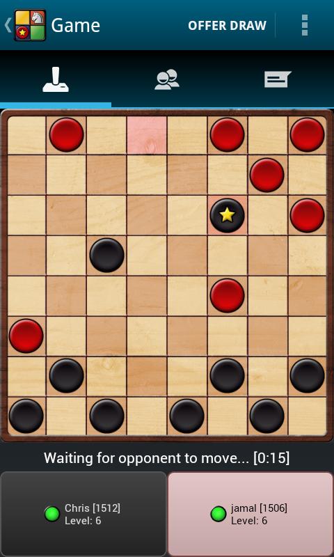 Android application Board Games Online screenshort