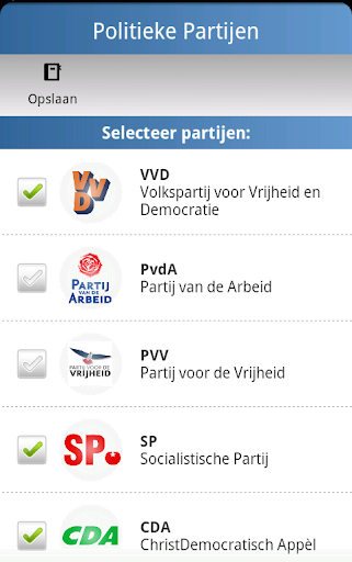 【免費新聞App】Politieke Partijen-APP點子