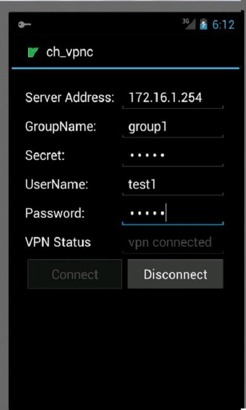 ch_vpnc Screen 2