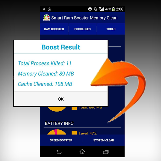 Smart Ram Booster Memory Clean