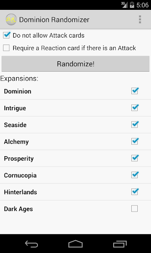 Dominion Randomizer
