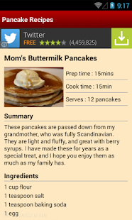 Pancake Recipes Screenshots 2