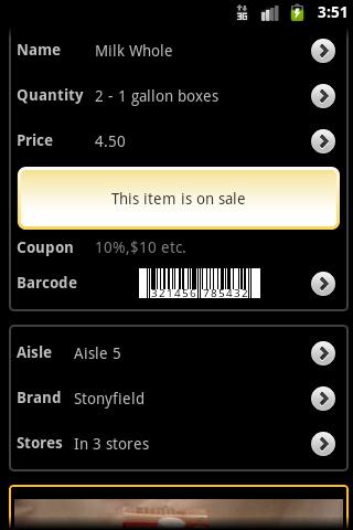 Grocery Gadget Shopping List v1.1.22