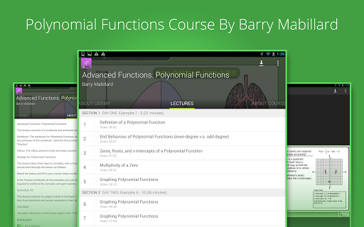 【免費教育App】Polynomial Functions Course-APP點子