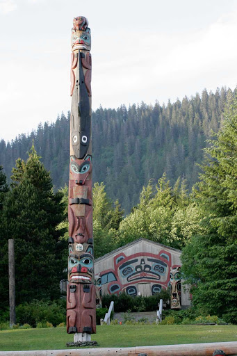 Totem-Heritage-Center-Ketchikan-Alaska - Totem Heritage Center in Ketchikan, Alaska.