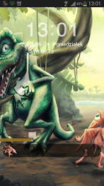 Theme dinosaur GO Locker poster 1