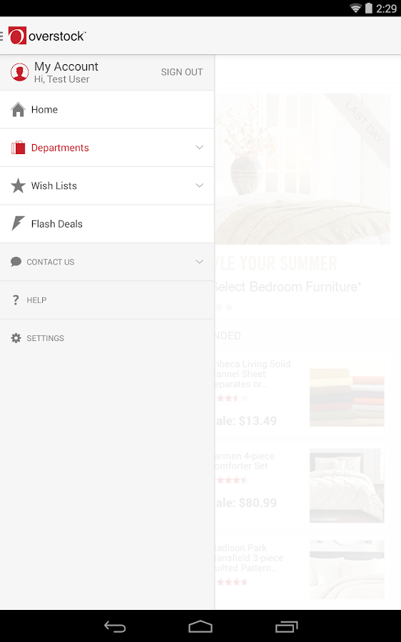 Overstock Shopping App Android Apps on Google Play