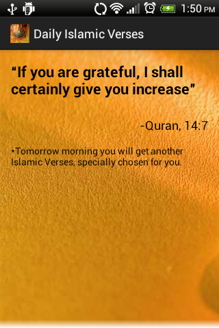 Daily uplifting Quran Verses