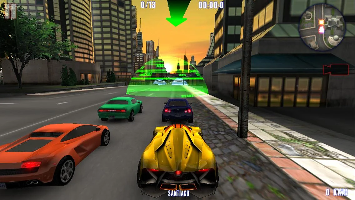 MIDTOWN CRAZY RACE PRO - screenshot