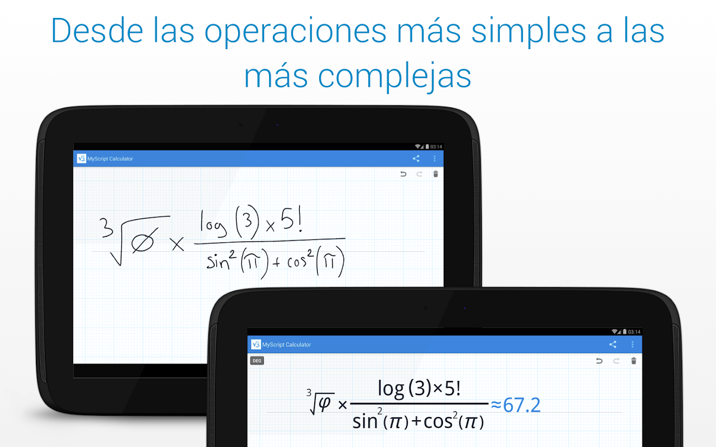 MyScript Calculator - screenshot