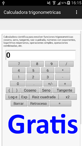 Calculadora trigonometricas