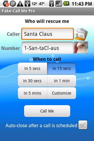 Fake-Call Me - Pro Version v1.3.5