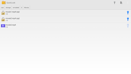QuickLock - File Locker Free Screenshots 8