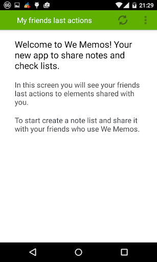 Share memos