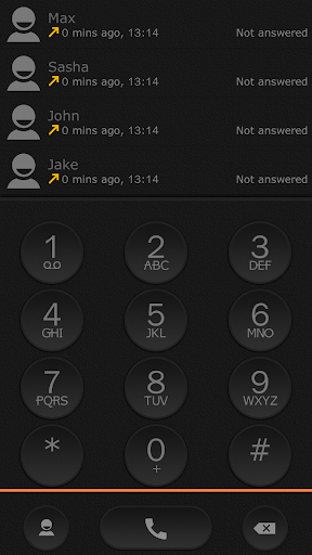 ExDialer Theme Black Graphite