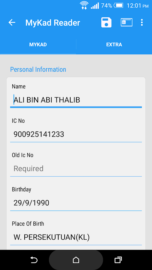Mobile MyKad Reader Android Apps on Google Play