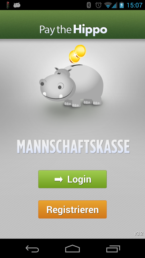 Android application PayTheHippo screenshort