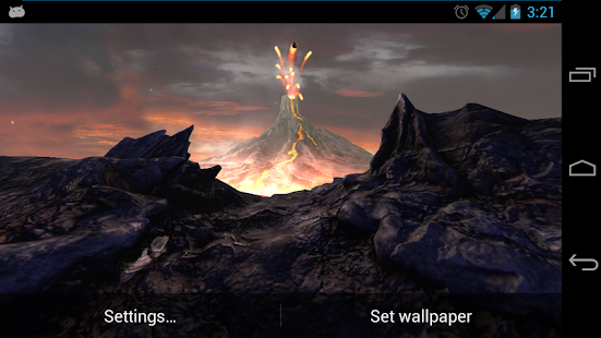 Volcano 3D Live Wallpaper(圖4)-速報App