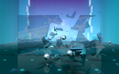 Capture d'ecran de l'application Android Smash Hit