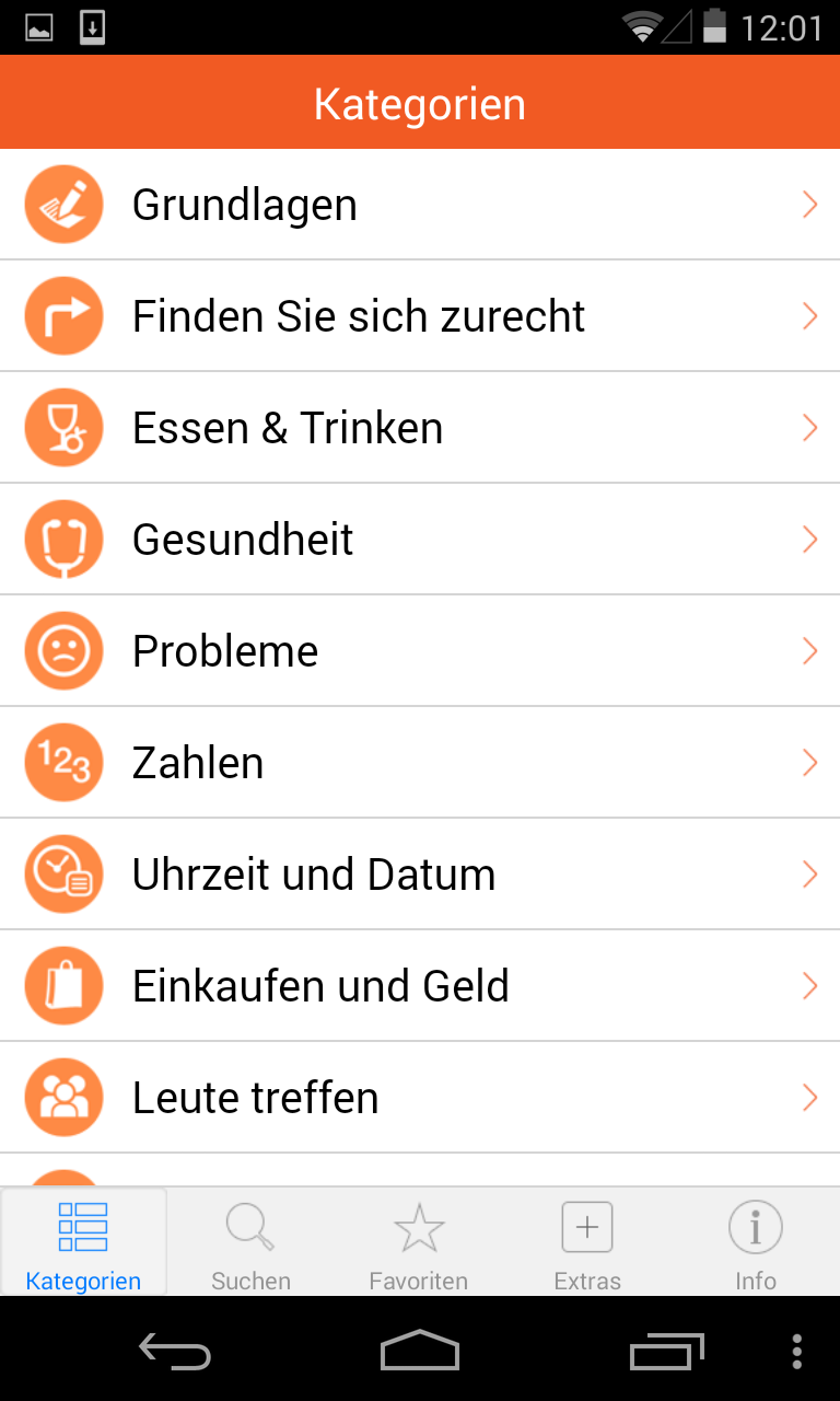 Android application Dutch Translation with Audio screenshort
