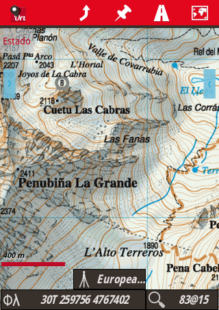 Mapa de Las Ubiñas Screen 3