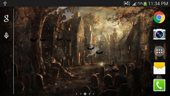 Halloween Live Wallpaper (PRO) Screenshots 1