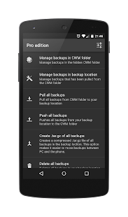 Free Download CWM Backup Manager (ROOT) APK