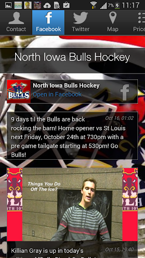 【免費運動App】North Iowa Bulls Hockey-APP點子