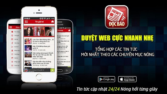 Free Doc Bao Moi - Tin Hot Tổng Hợp APK