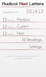 Lastest Radical Red Letters APK