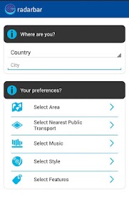 Free RadarBar - The Nightlife Guide APK