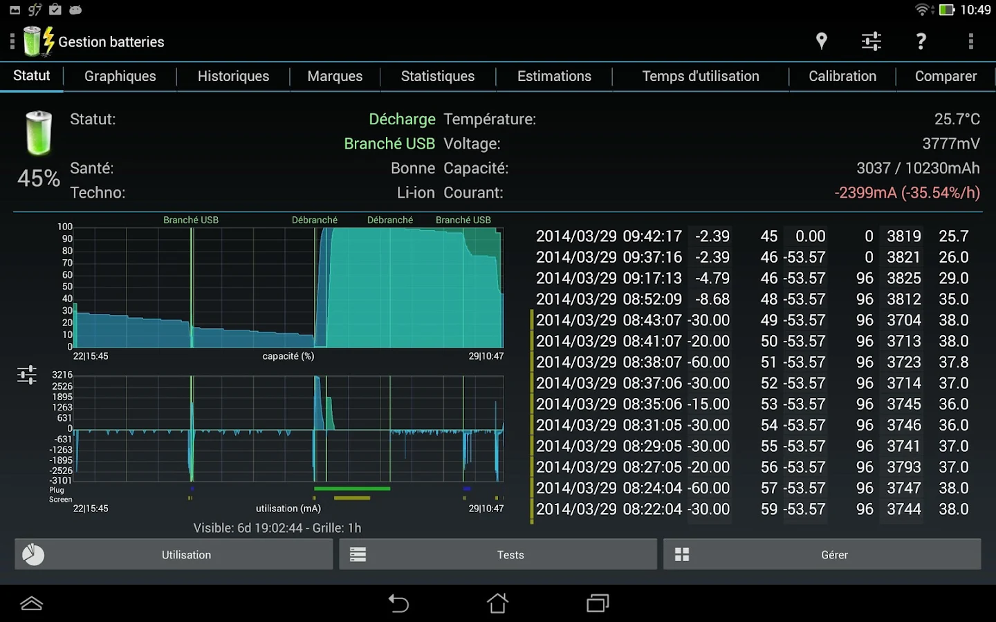    3C Battery Monitor Widget Pro- screenshot  