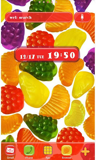 Cute Wallpaper Candy Fruits 1.1 Windows u7528 1