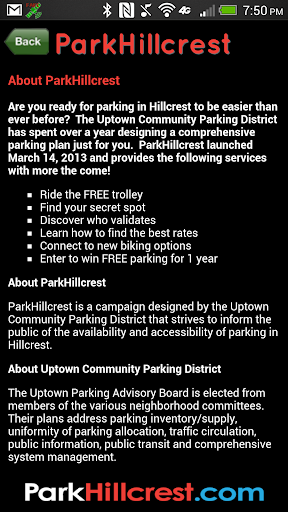 【免費交通運輸App】ParkHillcrest: Uptown Parking-APP點子