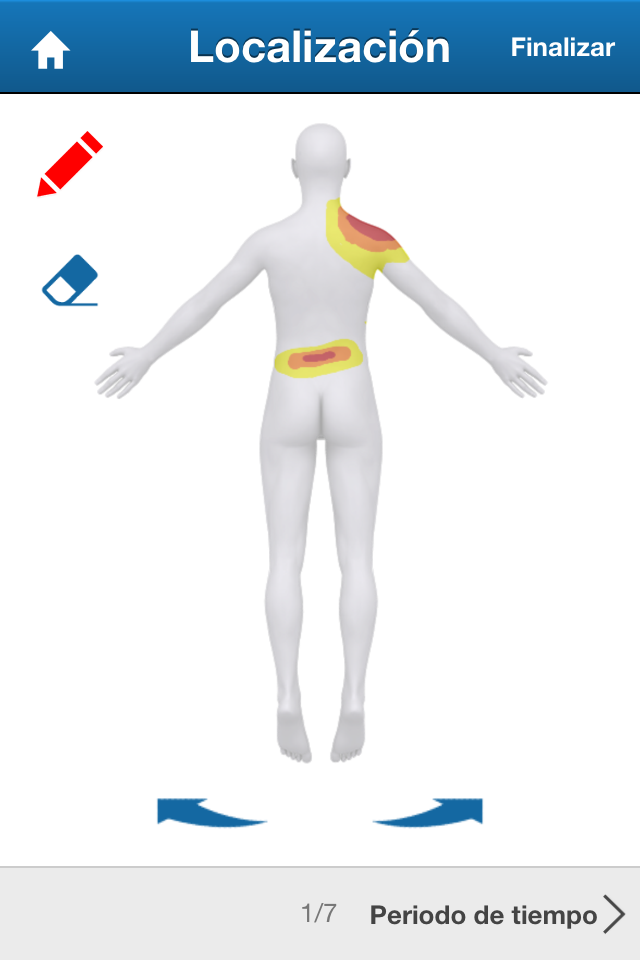 Android application Pain Diary&amp;Forum - CatchMyPain screenshort