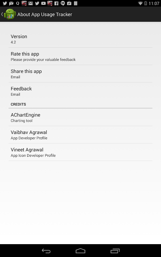    App Usage Tracker- screenshot  