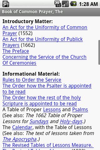 The Book of Common Prayer Screen 3