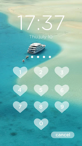 【免費個人化App】馬爾代夫海灘-DIY鎖屏主題-APP點子