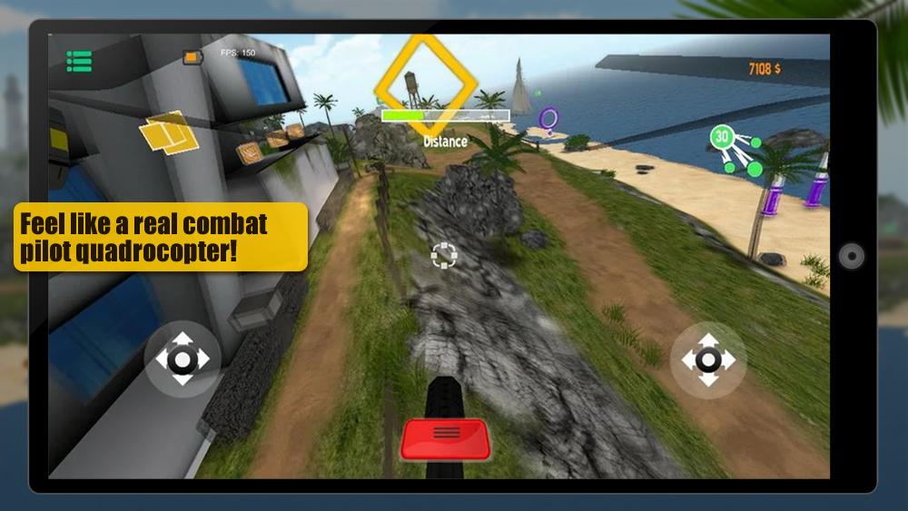 Android application RC Land - Quadcopter FPV Race screenshort