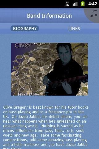 【免費音樂App】Clive Gregory-APP點子