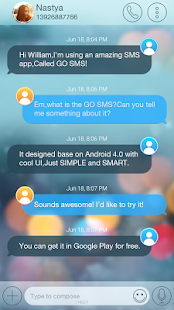 GO SMS PRO ICOLOR GLASS THEME(圖2)-速報App