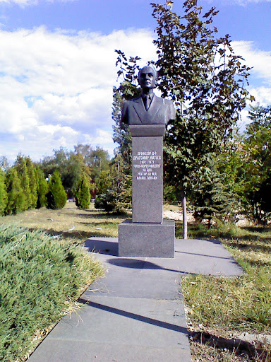 Monument to Prof. Dr. Dragomir Mateev