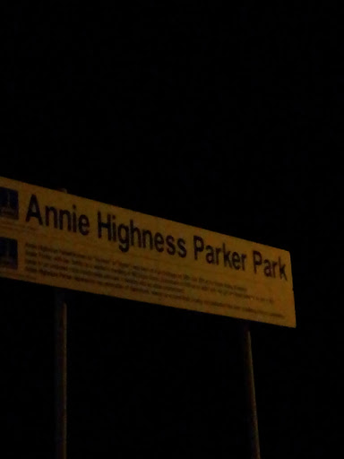 Annie Highness Parker Park