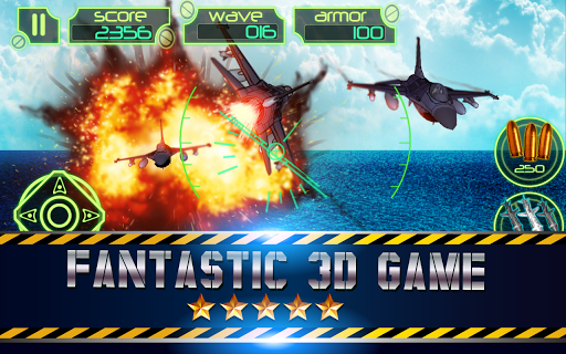 【免費模擬App】Jet Fighter Pilot 3D DogFight-APP點子