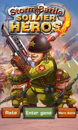 Screenshot 1 for Storm Battle Soldier Heroes 5.0 FULL APK + MOD